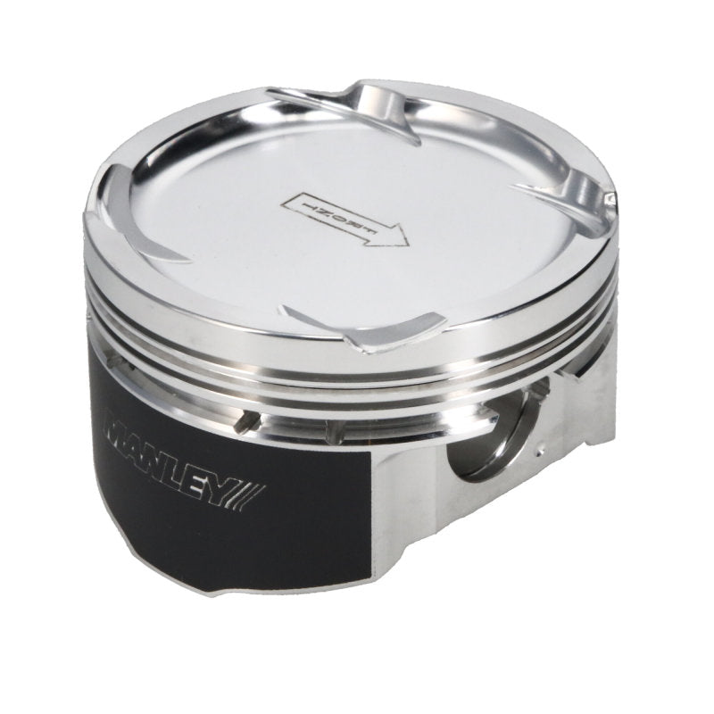 Load image into Gallery viewer, Manley 08+ Mitsubishi Evo X (4B11T) 86mm STD Bore 9.0:1 Dish Piston Set with Rings
