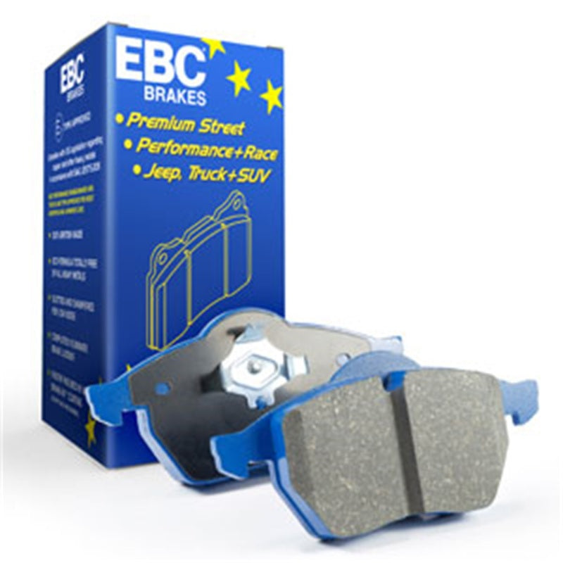 Load image into Gallery viewer, EBC 07-08 Porsche 911 (997) (Cast Iron Rotor only) 3.6 Carrera 2 Bluestuff Front Brake Pads
