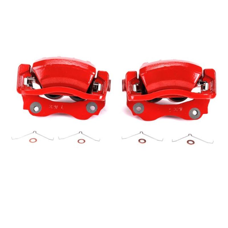 Load image into Gallery viewer, Power Stop 01-05 Lexus IS300 Front Red Calipers w/Brackets - Pair
