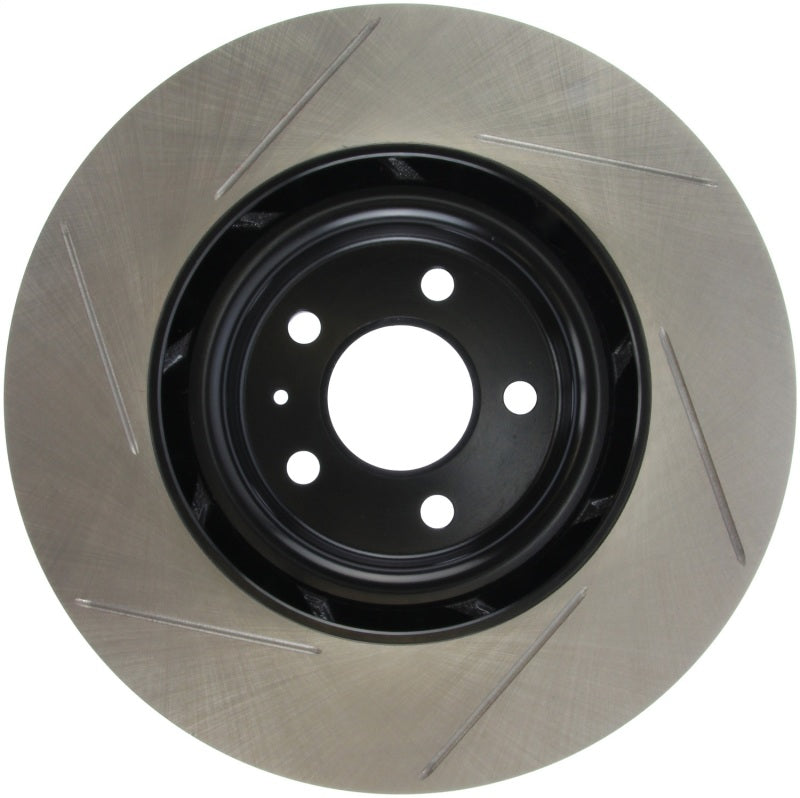 Load image into Gallery viewer, StopTech Power Slot 10-6/11 Audi S4 / 08-11 S5 Front Left Slotted Rotor
