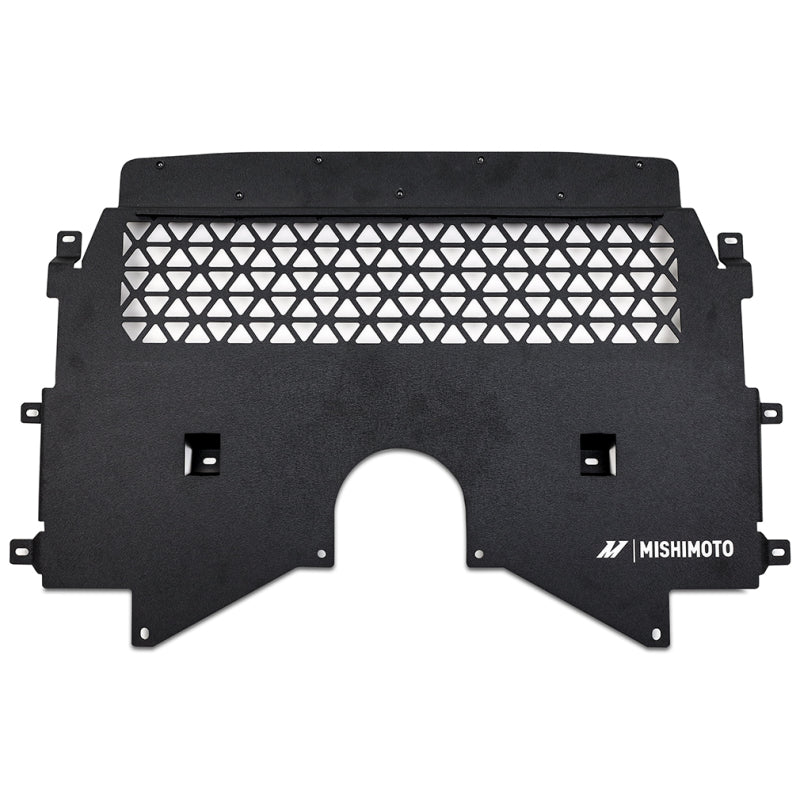 Load image into Gallery viewer, Mishimoto 2021+ BMW G80 M3 Skid Plate Engine - Wrinkle Black
