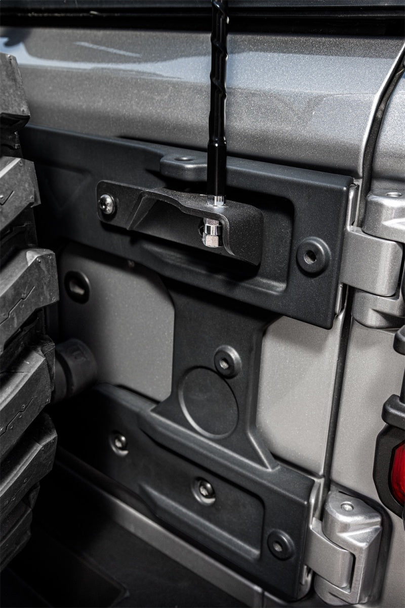 Load image into Gallery viewer, Rugged Ridge 18-22 Jeep Wrangler JL CB Radio Antenna Mount
