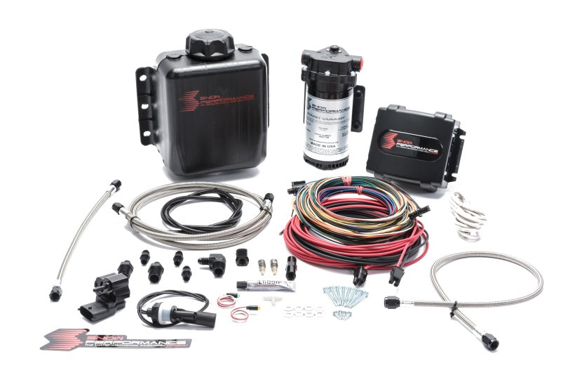 Load image into Gallery viewer, Snow Performance Stg 4 Boost Cooler Platinum Water Injection Kit (w/SS Braid Line and 4AN Fitting)
