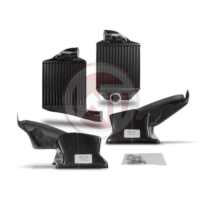 Load image into Gallery viewer, Wagner Tuning Audi S4 B5/A6 2.7T Competition Intercooler Kit w/Carbon Air Shroud
