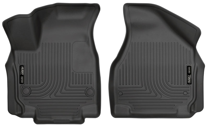 Load image into Gallery viewer, Husky Liners 2017 Chrysler Pacifica WeatherBeater Front Row Black Floor Liners
