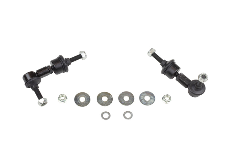 Load image into Gallery viewer, Whiteline 5/05+ Ford Focus / 04+ Mazda 3 BK Rear Swaybar Link Kit H/Duty Adj Steel Ball
