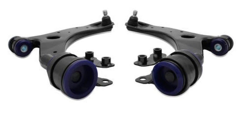 Load image into Gallery viewer, SuperPro 2004 Mazda 3 i Front Lower Control Arm Set w/ Bushings

