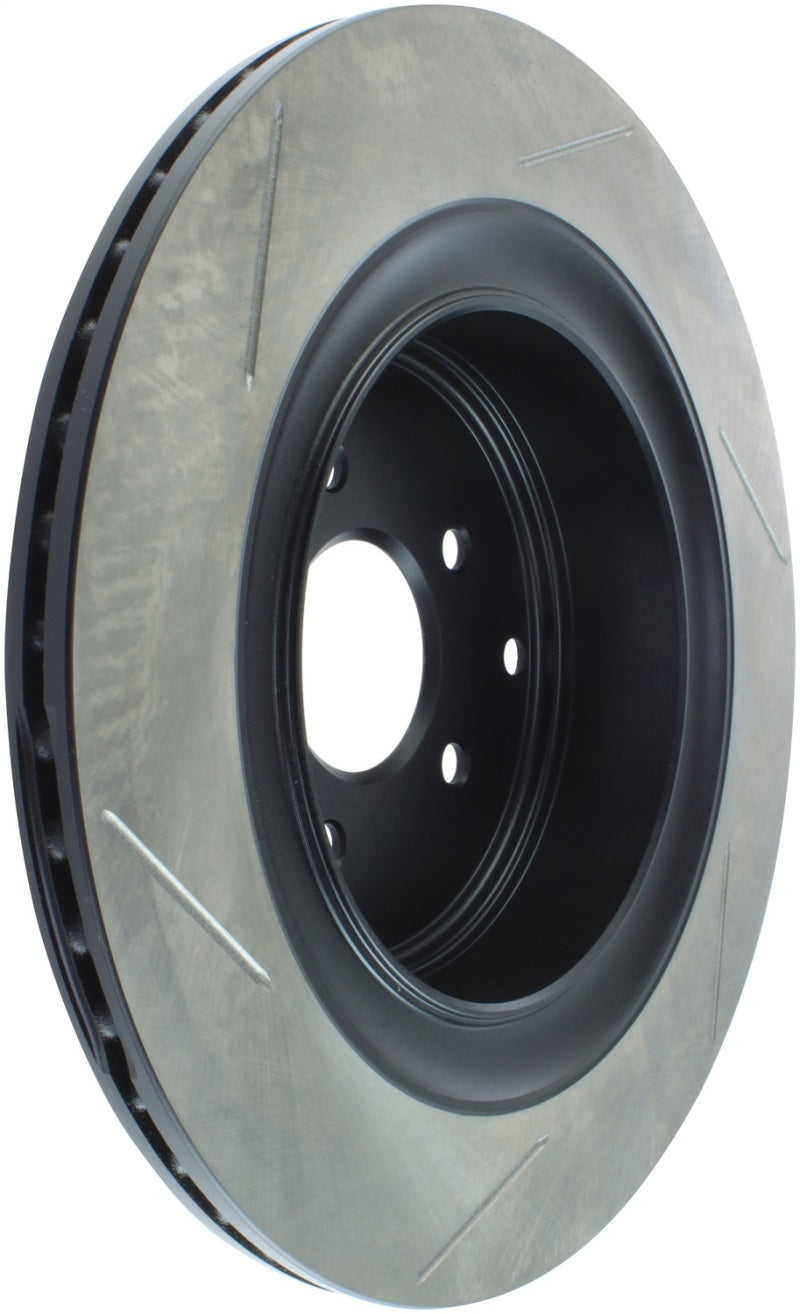 Load image into Gallery viewer, StopTech Power Slot 09 Infiniti FX50 5.0L-V8 Slotted Rear Left Rotor
