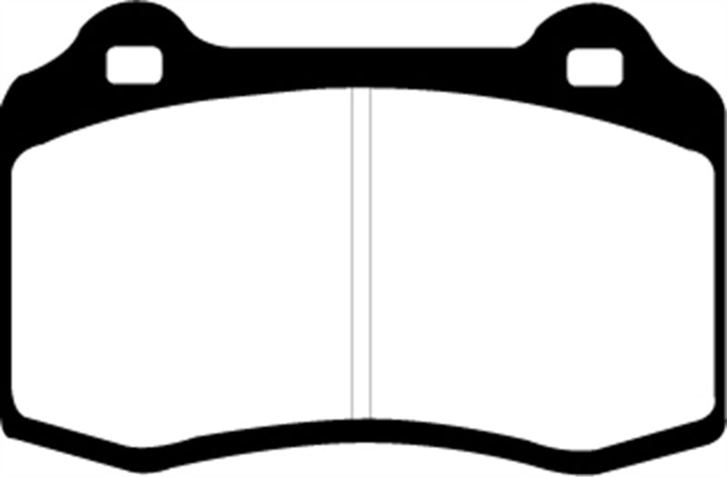 Load image into Gallery viewer, EBC 96-00 Lotus Esprit Turbo 2.0 Turbo GT3 Yellowstuff Rear Brake Pads
