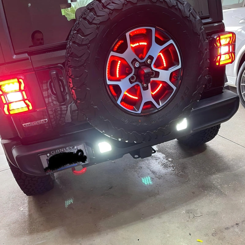 Load image into Gallery viewer, Oracle Rear Bumper LED Reverse Lights for Jeep Wrangler JL - 6000K
