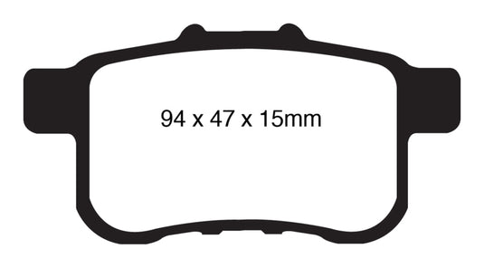EBC 09-14 Acura TSX 2.4 Yellowstuff Rear Brake Pads