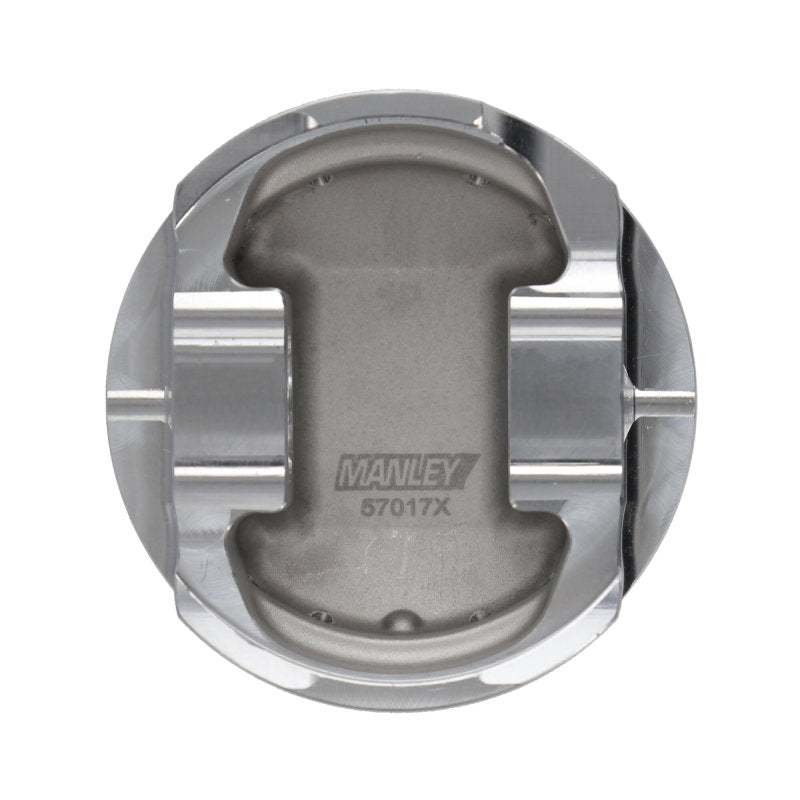 Load image into Gallery viewer, Manley MazdaSpeed 3 MZR 2.3L 87.75mm Bore -13.3cc Dome 9.5:1 CR  Pistons w/ Rings - Set of 4
