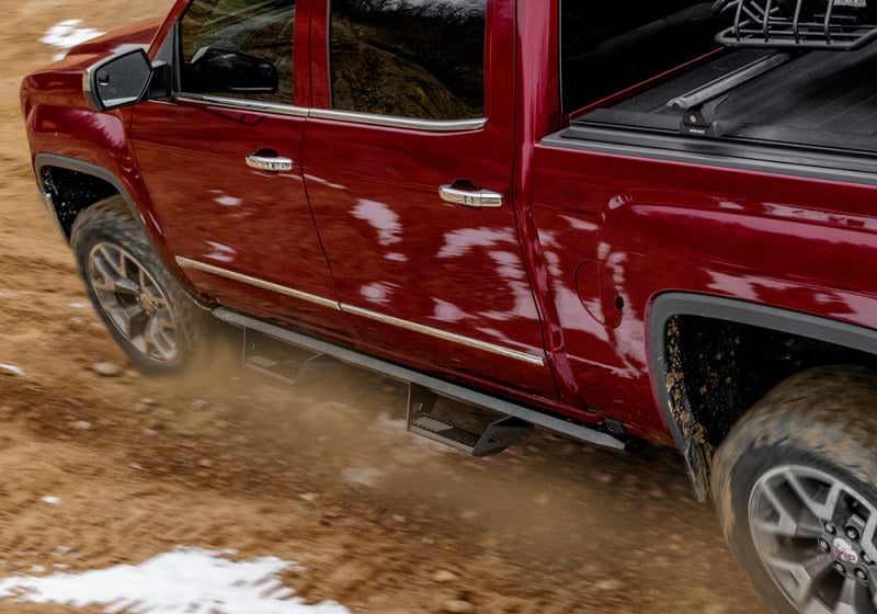 Load image into Gallery viewer, N-Fab Predator Pro Step System 2019 Dodge Ram 2500/3500 Crew Cab All Beds Gas/Diesel - Tex. Black
