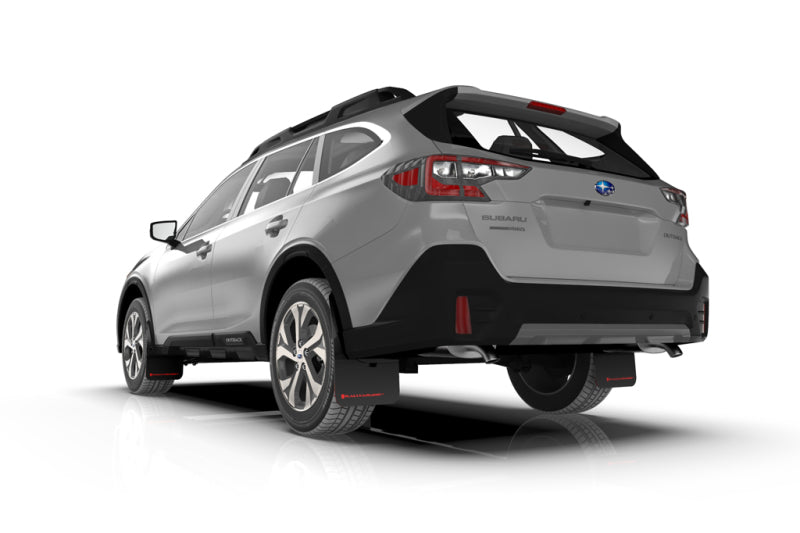 Load image into Gallery viewer, Rally Armor 20-22 Subaru Outback Black UR Mud Flap w/ Red Logo
