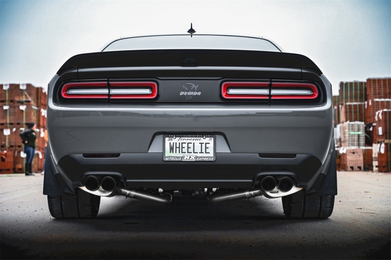 Load image into Gallery viewer, Corsa 15-21 Challenger SRT/Hellcat/Demon/Redeye 2.75in Valved CB DR Exit w/ Twin 3.5in Pol Pro Tips
