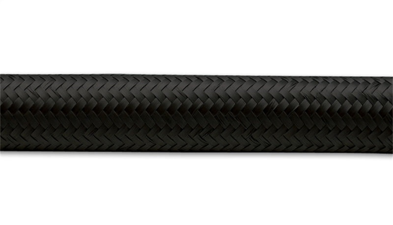 Load image into Gallery viewer, Vibrant -8 AN Black Nylon Braided Flex Hose (2 foot roll)
