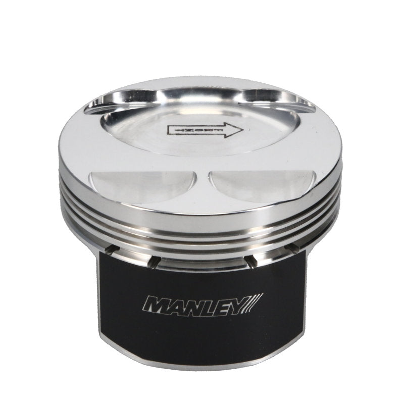 Load image into Gallery viewer, Manley MazdaSpeed 3 MZR 2.3L 87.75mm Bore -13.3cc Dome 9.5:1 CR  Pistons w/ Rings - Set of 4

