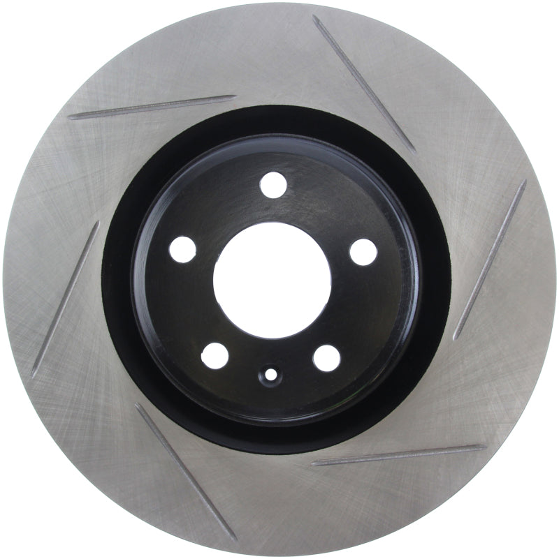 Load image into Gallery viewer, StopTech Power Slot 10-6/11 Audi S4 / 08-11 S5 Front Left Slotted Rotor
