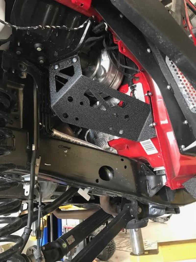 Load image into Gallery viewer, DV8 Offroad 2018+ Jeep JL / JT Engine Bay Compressor Mount
