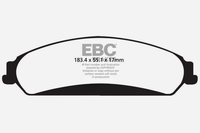 Load image into Gallery viewer, EBC 11+ Chrysler 300C 5.7 Redstuff Front Brake Pads
