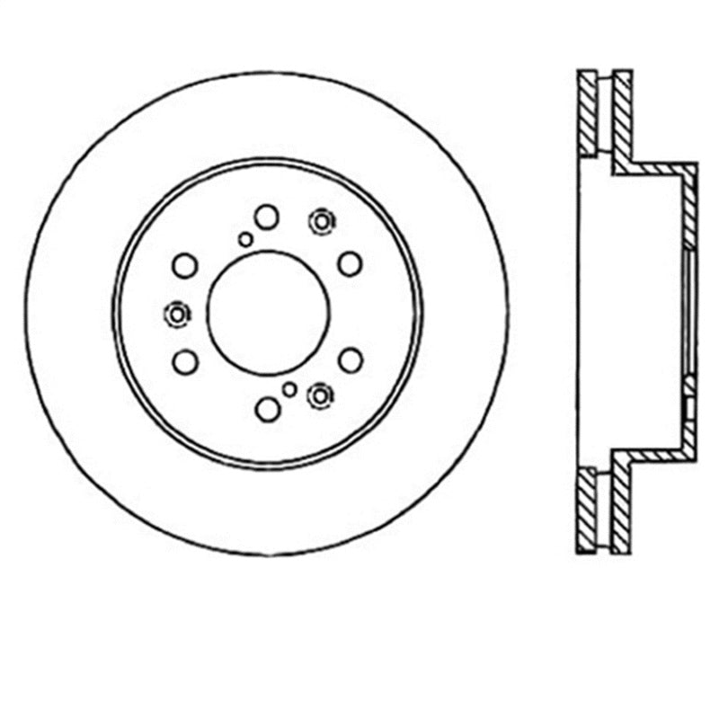 Load image into Gallery viewer, StopTech Power Slot 07 Chevrolet Tahoe Front Left Rotor
