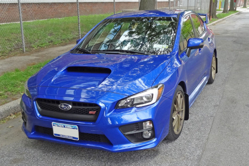 Load image into Gallery viewer, Rally Armor 15-21 Subaru WRX/STI (Sedan ONLY) White UR Mud Flap w/ Red Logo
