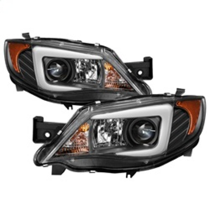 Load image into Gallery viewer, Spyder Subaru WRX 08-09 Projector Headlights - HID Model Only - Black PRO-YD-SWRX08-HID-LBDRL-BK
