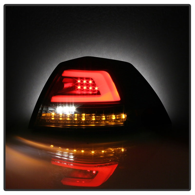 Load image into Gallery viewer, Spyder 08-09 Pontiac G8 Version 2 Light Bar LED Tail Lights - Black - ALT-YD-PG808V2-LB-BK
