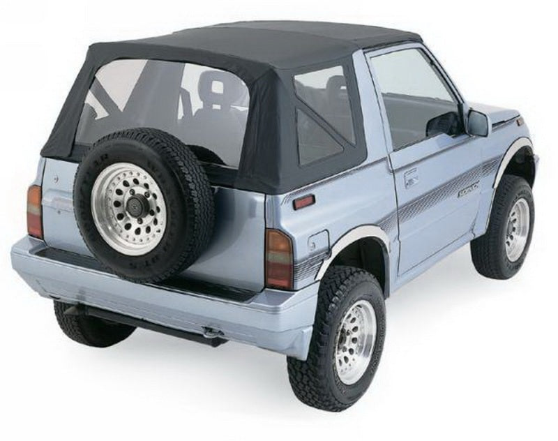 Load image into Gallery viewer, Rampage 1988-1994 Geo Tracker Soft Top OEM Replacement - Black Denim
