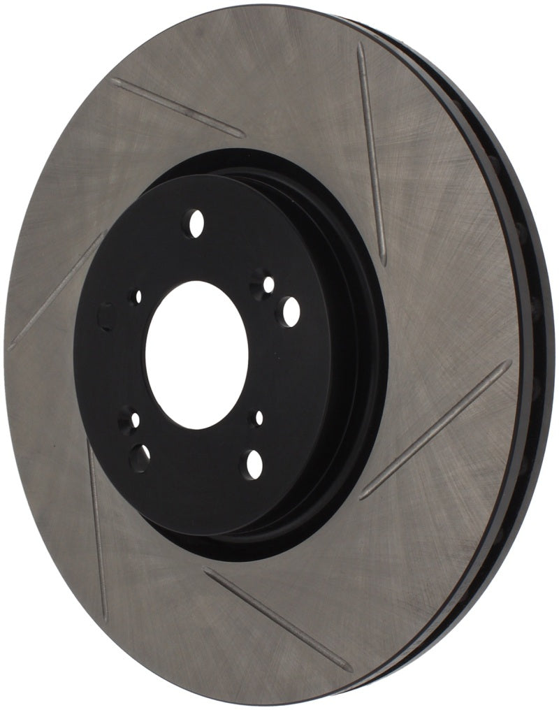 Load image into Gallery viewer, StopTech Power Slot Slotted 04-08 Accura TL (Brembo Caliper) Front Left Rotor
