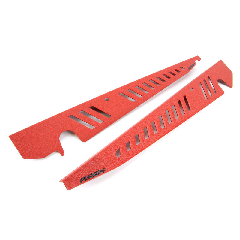 Load image into Gallery viewer, Perrin 2015+ Subaru WRX/STI Fender Shroud Set - Red
