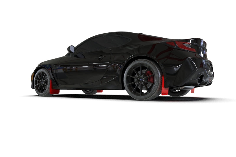 Load image into Gallery viewer, Rally Armor 2022+ Subaru BRZ / 2022+ Toyota GR86 Red UR Mud Flap w/ Black Logo
