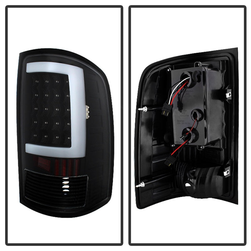 Load image into Gallery viewer, Xtune GMC Sierra 07-13 LED Tail Lights Black ALT-ON-GS07-G2-LED-BK
