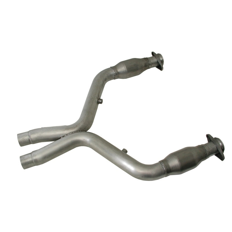 Load image into Gallery viewer, BBK 05-10 Mustang 4.6 Short Mid X Pipe With Catalytic Converters 2-3/4 For BBK Long Tube Headers
