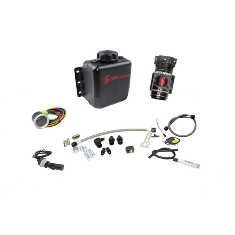 Load image into Gallery viewer, Snow Performance Stg 2 Boost Cooler F/I Prog. Water Injection Kit (SS Braided 4AN Fitting) - No Tank
