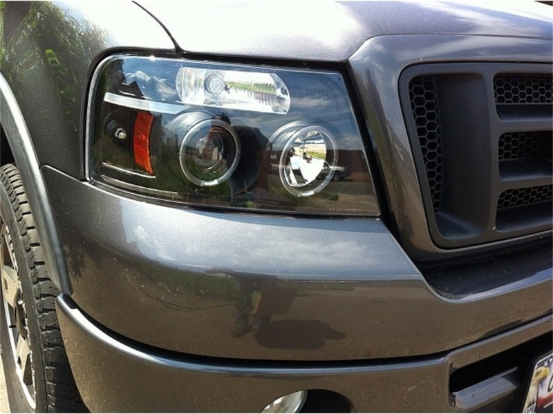 Load image into Gallery viewer, Spyder Ford F150 04-08 Projector Headlights Version 2 LED Halo LED Blk PRO-YD-FF15004-HL-G2-BK
