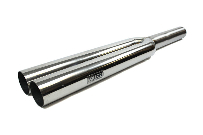 Load image into Gallery viewer, ISR Performance Universal 3in Dual Tips 40in Length. 16in to Dual 24in
