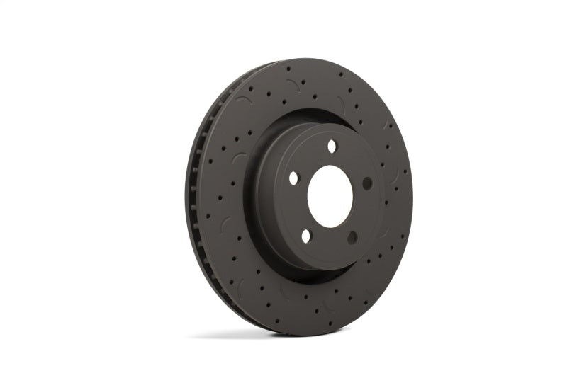 Load image into Gallery viewer, Hawk Talon 2012 Buick Regal Brembo Calipers Drilled and Slotted Front Brake Rotor Set
