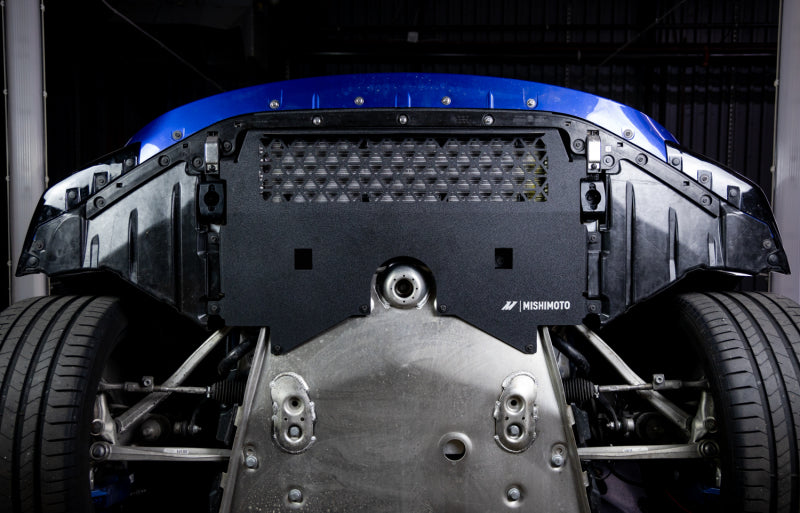 Load image into Gallery viewer, Mishimoto 2021+ BMW G80 M3 Skid Plate Engine - Wrinkle Black
