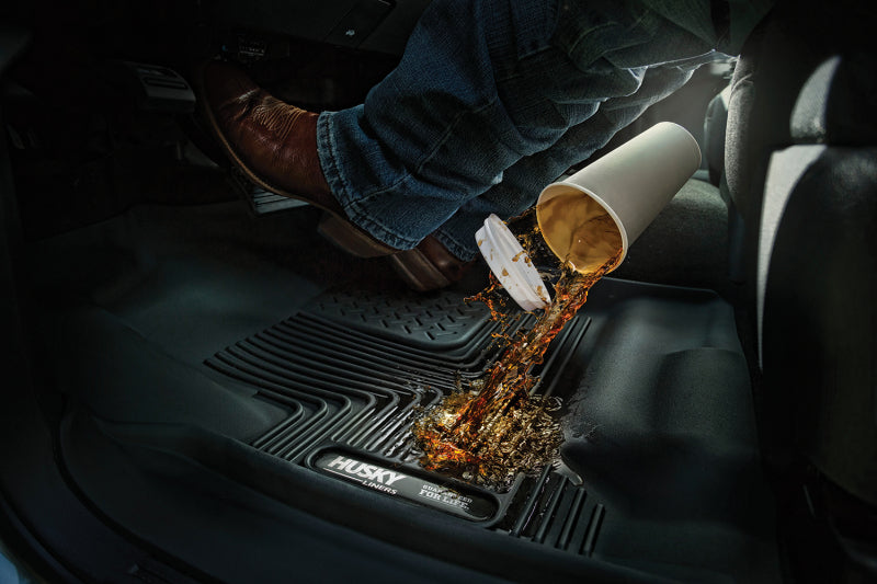 Load image into Gallery viewer, Husky Liners 07-11 Toyota Tundra Pickup(Crew / Ext / Std Cab) X-Act Contour Black Front Floor Liners
