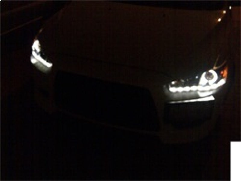 Load image into Gallery viewer, Spyder Mitsubishi Lancer/EVO-10 08-14 Projector Xenon/HID- LED Halo DRL Blk PRO-YD-ML08-HID-DRL-BK
