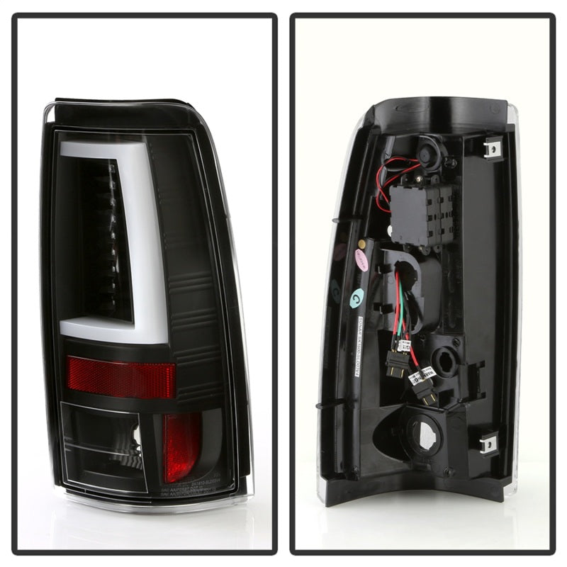 Load image into Gallery viewer, Spyder 03-06 Chevy Silverado - (Does Not Fit Stepside) LED Tail Lights - All Black ALT-YD-CS03V2-LED
