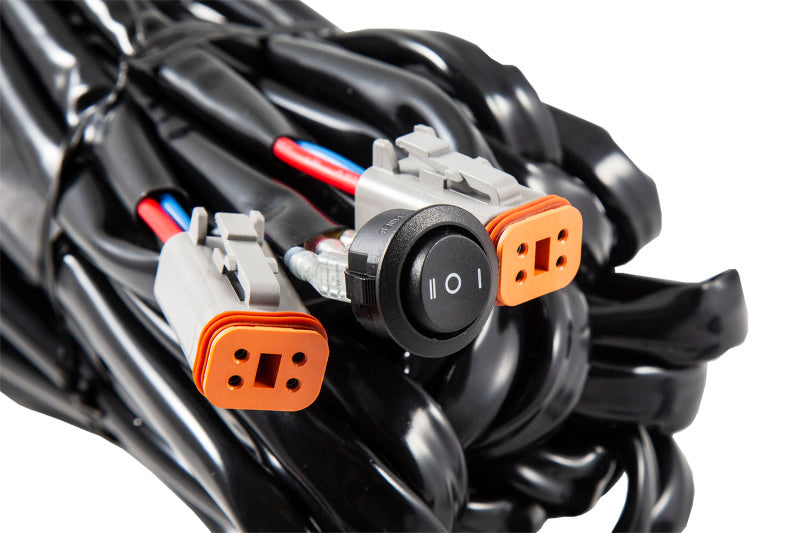Load image into Gallery viewer, Diode Dynamics Heavy Duty Dual Output 3-way 4-pin Wiring Harness
