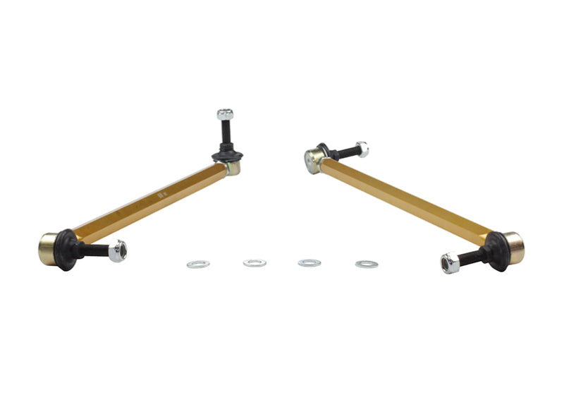 Load image into Gallery viewer, Whiteline 10+ Chevy Camaro FR Coupe Front Sway Bar - Link Assy H/D Adj Steel Ball (380mm C to C)
