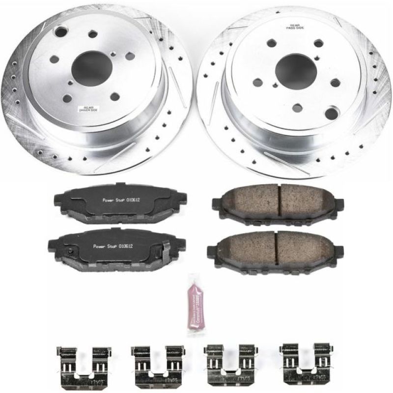 Load image into Gallery viewer, Power Stop 15-19 Subaru WRX Rear Z23 Evolution Sport Brake Kit
