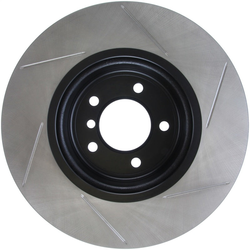 Load image into Gallery viewer, StopTech Power Slot 08-09 BMW 135i Coupe Front Left Slotted Rotor
