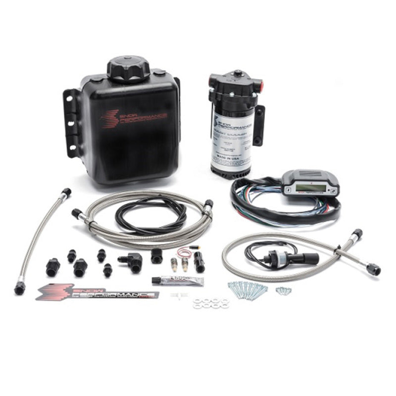 Load image into Gallery viewer, Snow Performance Stg 3 Boost Cooler EFI 2D MAP Prog. Water Injection Kit (SS Braided Line &amp; 4AN)
