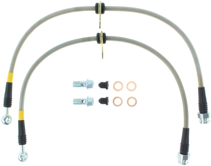 Load image into Gallery viewer, StopTech 91-05 Acura NSX Rear SS Brake Lines

