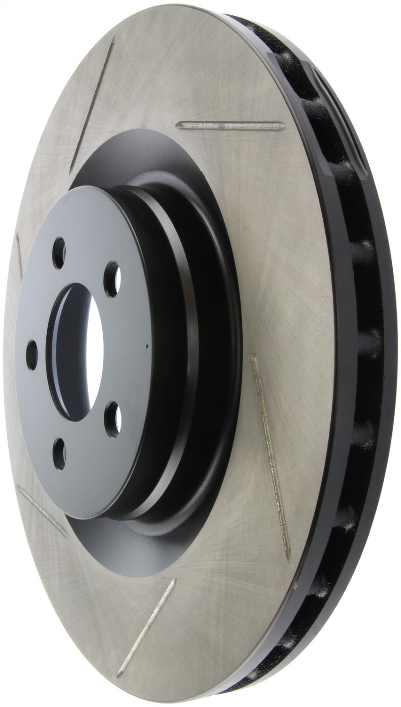 Load image into Gallery viewer, StopTech Power Slot 06-07 Chrysler SRT-8 Front Right Slotted Rotor
