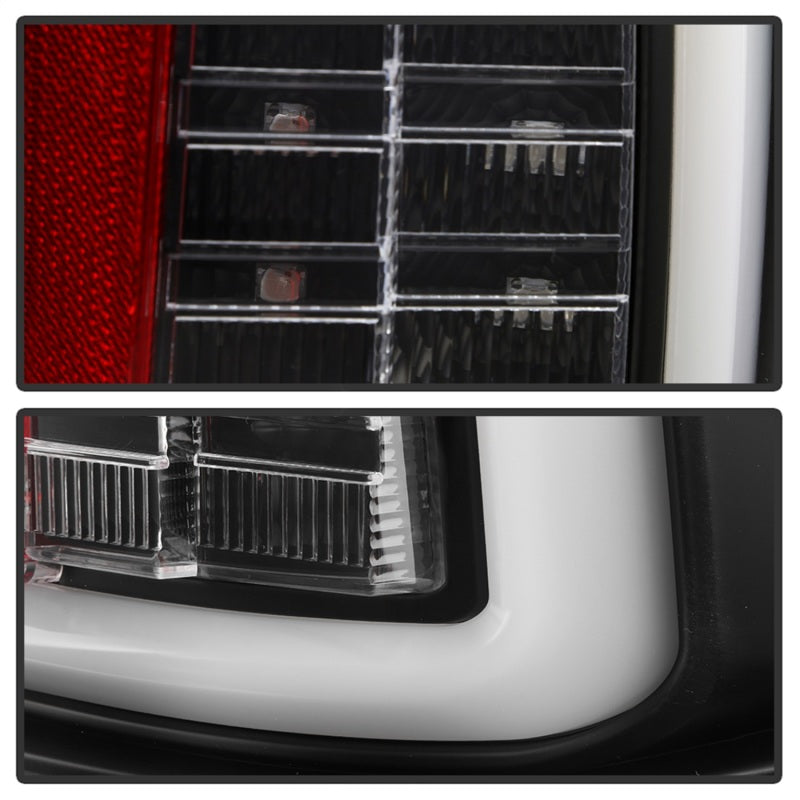 Load image into Gallery viewer, Spyder Dodge Ram 09-18 LED Tail Lights - All Black ALT-YD-DRAM09V2-LED-BKV2 (Incandescent Only)
